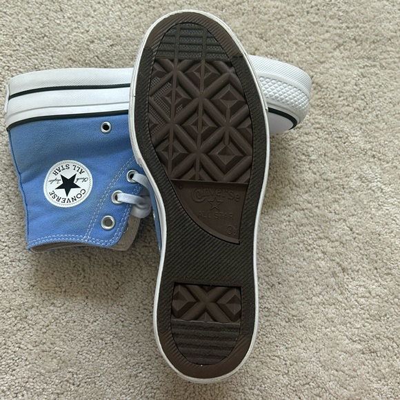 Converse Chuck Taylor All Star Lift Platform Hightop Shoes | Blue | 5.5 - Picture 5 of 13